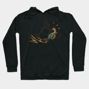 Awesome elegant  peacock Hoodie